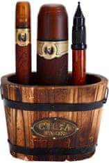Christopher Dark Cuba Gold Set za muškarce Cuba Gold Eau de Toilette 100 ml + Cuba Gold Eau de Toilette 35 ml + Cuba Gold Eau de Toilette 15 ml