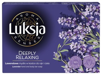 Luksja Aroma Senses duboko opuštajući tvrdi sapun od lavande za ruke i tijelo 90 g
