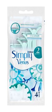 Procter Gillette Simply 2 Venus ženske britvice 1 pakiranje - 4 kom.