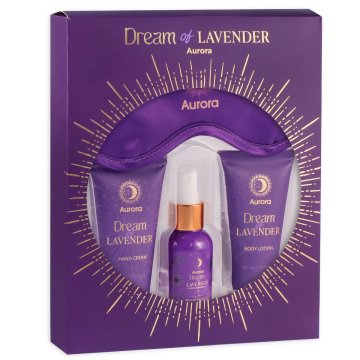 Poklon set za spavanje Aurora Dream of Lavender Box - 4 proizvoda