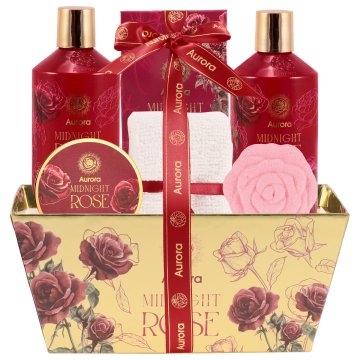 Poklon set Aurora Midnight Rose Box - 6 proizvoda