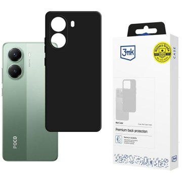 3MK Futrola za Poco X7 Pro mat crna