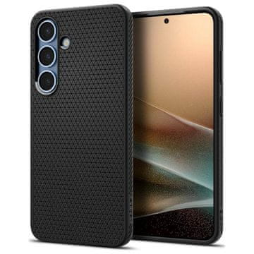 Spigen Zaštitna maska Spige Liquid Air za Samsung Galaxy S25 Plus, mat crna