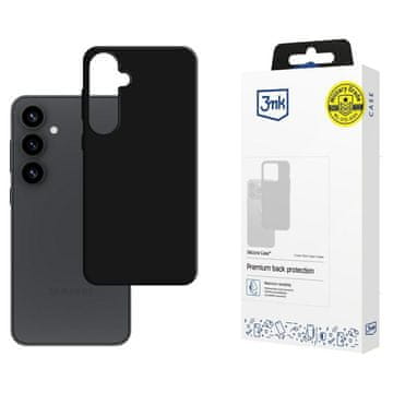 3MK Silikonska maskica za Samsung Galaxy S25 Plus , crna