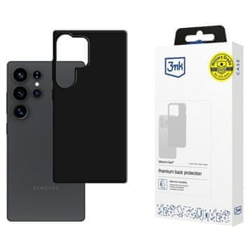 3MK Silikonska maskica za Samsung Galaxy S25 Ultra , crna