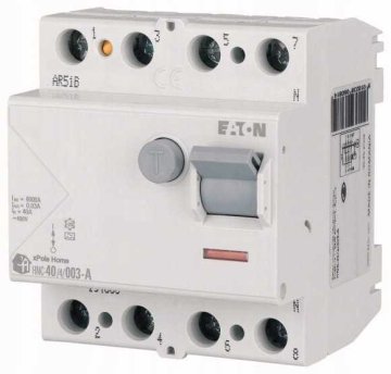 Eaton RCD 4P 25A 0,03A AC