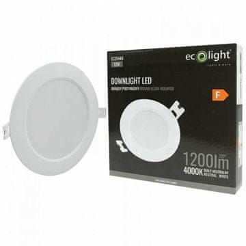 LED downlight P/T krug 12W 4000K bijela DL-1