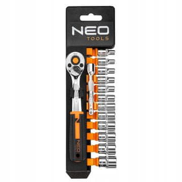 NEO nasadni ključevi 1/4", set od 14 komada