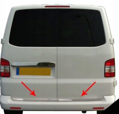VW T5 Transporter Caravelle - kromirana obloga za vrata prtljažnika