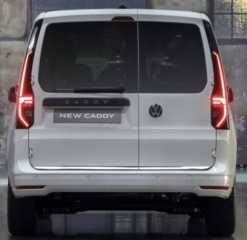 VW Volkswagen Caddy V kromirane ukrasne letvice na vratima