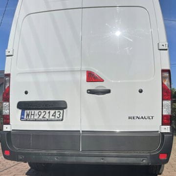 Nissan NV400 - kromirane letvice za stražnja vrata