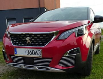 Peugeot 3008 II - Kromirane lajsne rešetke Tuning