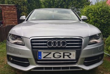 Audi A4 B8 - Kromirana maska, kompletna obloga