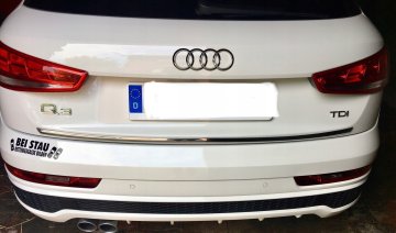 Audi Q3 - kromirana obloga za vrata prtljažnika Tuning