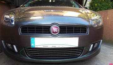 Fiat bravo II 2 - kromirane letvice rešetke