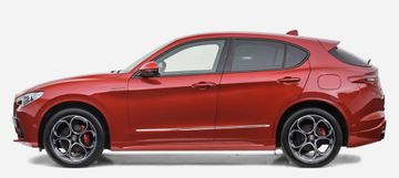 Alfa Romeo Stelvio - Kromirane letvice na bočnim vratima