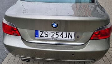 BMW 5 5er E60 kromirane obloge kromirana vrata prtljažnika tuning