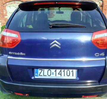 Citroen C4 I Picasso - Kromirana obloga za vrata prtljažnika