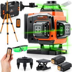 Humberg HM-175 križni laserski nivelir u koferu + pribor