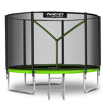 Neo-Sport Vrtni trampolin 10ft/312cm s vanjskom mrežom i ljestvama