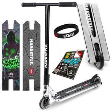 Soke BOX Stunt Scooter srebrni i crni