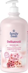 ORKLA Soraya Family Fresh gelovi za tuširanje, nježni, s pumpicom, 1000 ml