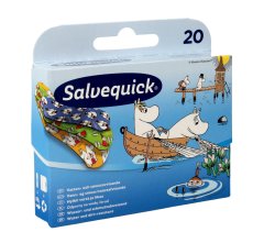 ORKLA Salvequick Moomin flasteri za djecu 1 pakiranje - 20 kom