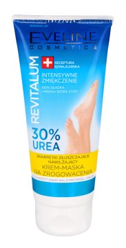 Eveline Revitalum 30% urea krema-maska za žuljeve-piling čarape 100 ml