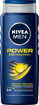 Nivea Men Power Fresh gel za tuširanje 500ml