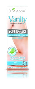 Bielenda Vanity Soft Expert Ultra hidratantni set za uklanjanje dlačica s tijela u bikini zoni 100 ml