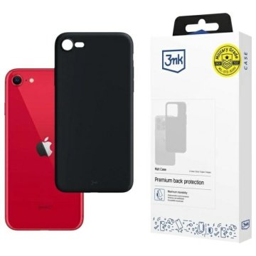 3MK Mat crna maskica za iPhone SE 2020