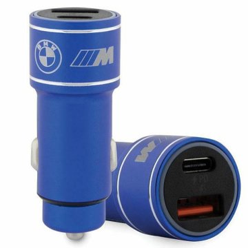 Bmw 20W Power Delivery USB-C zidni punjač s brzim punjenjem, plavi