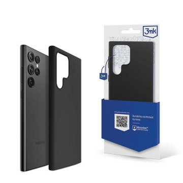 3MK Silikonska maskica za Samsung Galaxy S24 Ultra , crna