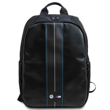 Bmw ruksak 16" crne karbonsko plave pruge