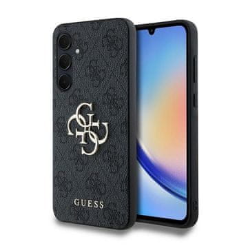 Guess Samsung Galaxy A35 tvrda futrola 4G veliki metalni logo crna