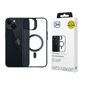 3MK Zaštitna futrola MagSafe Satin Armor za iPhone 13 , crna