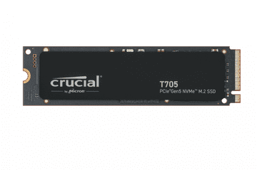 Crucial T705 1TB PCIe Gen 5 NVMe M.2 SSD