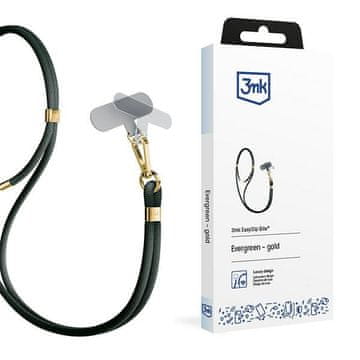 3MK EasyClip Elite Evergreen zlatna vrpca za telefon