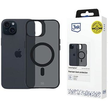 3MK MagSafe futrola za iPhone 15 crna