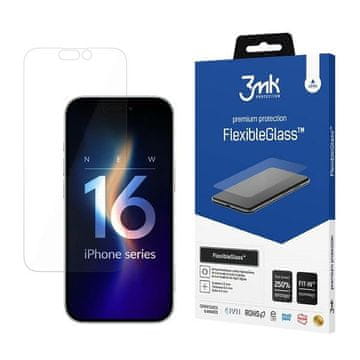 3MK Hibridno staklo za iPhone 16 FlexibleGlass