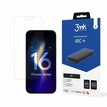 3MK Zaštitna folija za iPhone 16 Plus ARC+ Cijeli ekran