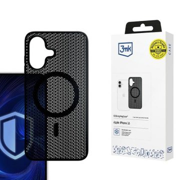 3MK iPhone 16 Plus MagSafe maskica s hlađenjem, crna