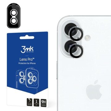 3MK Zaštita za leće za iPhone 16 prozirna