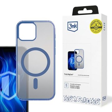 3MK MagSafe maskica za iPhone 15 plava