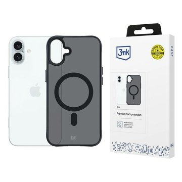 3MK MagSafe maskica za iPhone 16 Plus crna