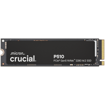 Crucial P510 1TB PCIe Gen 5 NVMe 2280 M.2 SSD