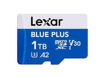 Lexar Memorijska kartica Lexar BLUE PLUS, Micro SDXC, 1TB, 170MB/s, U3, V30, A2, UHS-I, s adapterom