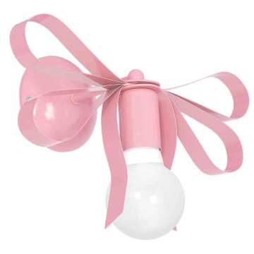 Zidna lampa EMMA PINK 1xE27