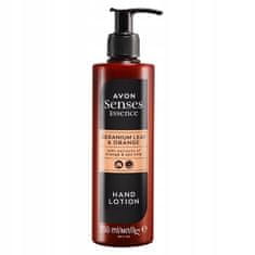 Avon Senses Essence losion za ruke s listom geranija i narančom