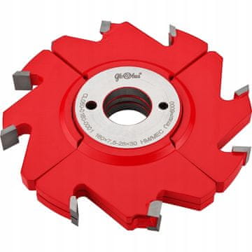 Globus Rezač s ravnim umetkom 180x30x4+4Z/H9.5-36mm